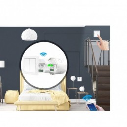 Smart Interruttore Intelligente WiFi + RF 220V 10A Smart Switch Domestico  Compatibile Con Alexa Google Home